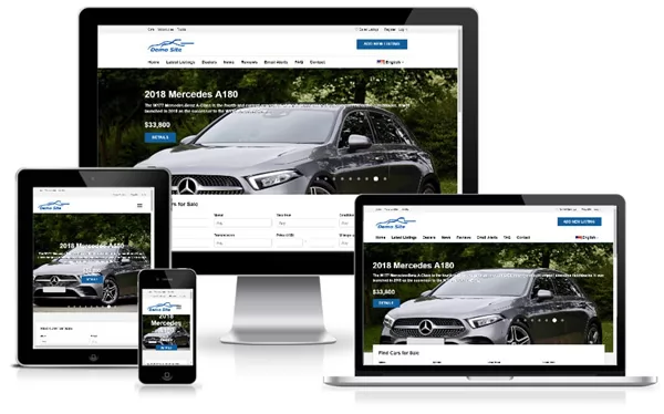 responsive car portal script