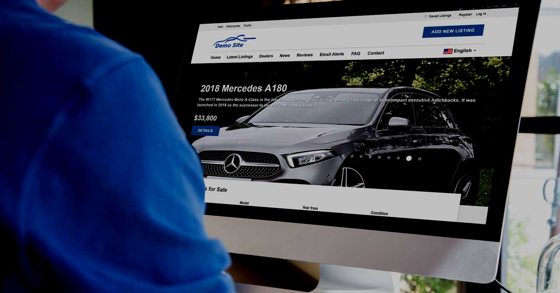 php car classifieds script car dealer administration panel screenshots features 2021