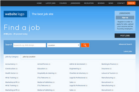 Jobs Portal script