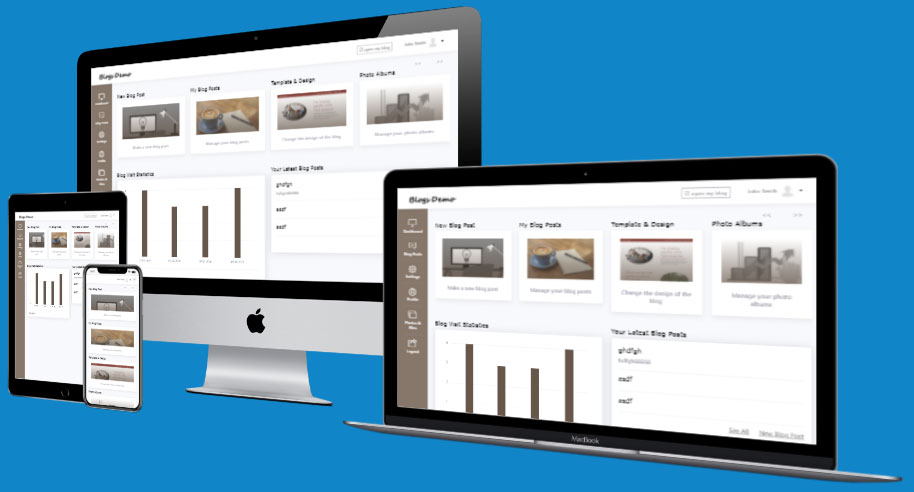 características del sistema de blog