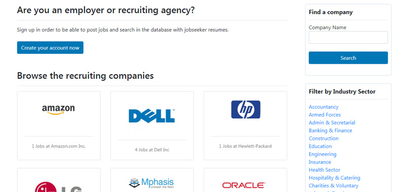  Explorar los empleadores registrados por sector industrial