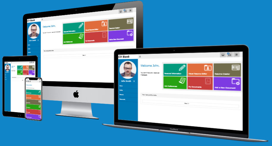 script de búsqueda de currículum multiusuario