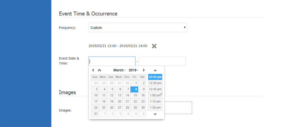  Nueva funcionalidad para publicar eventos recurrentes