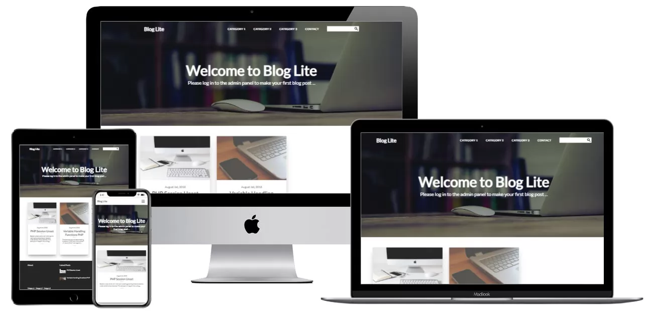 Baixe nosso script de blog NoSQL Blog Lite