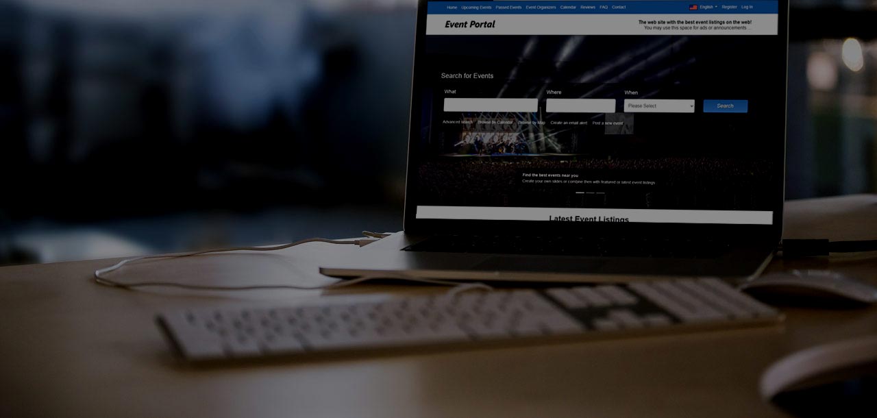 best php event site script