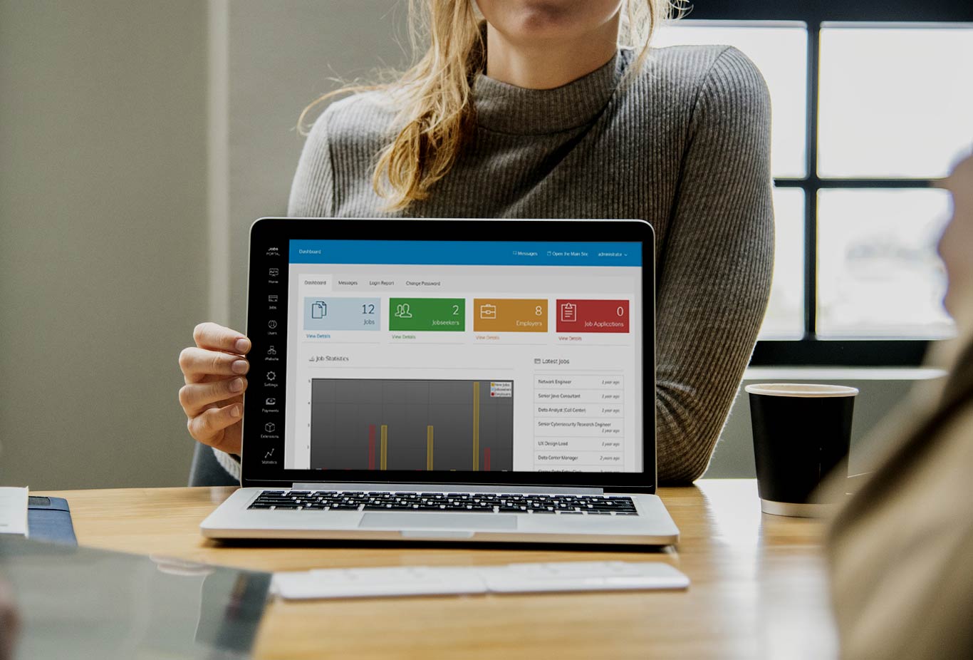 script php para site de empregos responsivo 2026