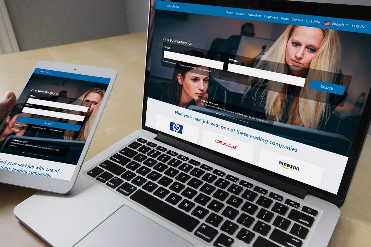 script php responsivo para site de empregos