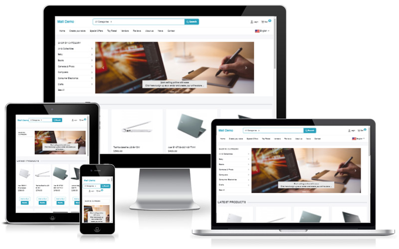  Novo front-end e novos templates para os lojistas