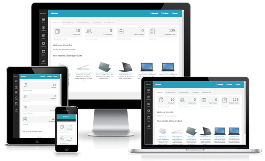  Novo painel de administração do lojista