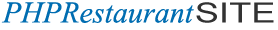 PHP Restaurant Site logo
