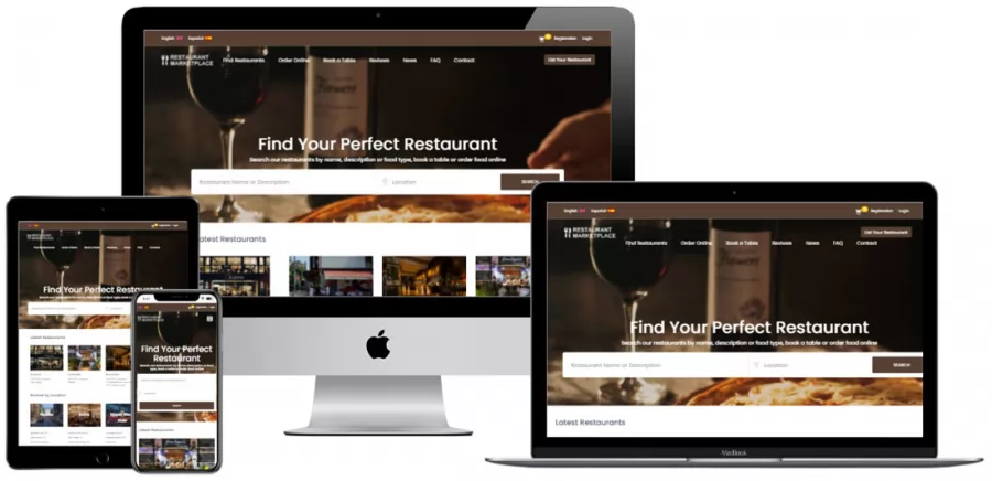 Our latest product - PHP Restaurant Marketplace is now available!