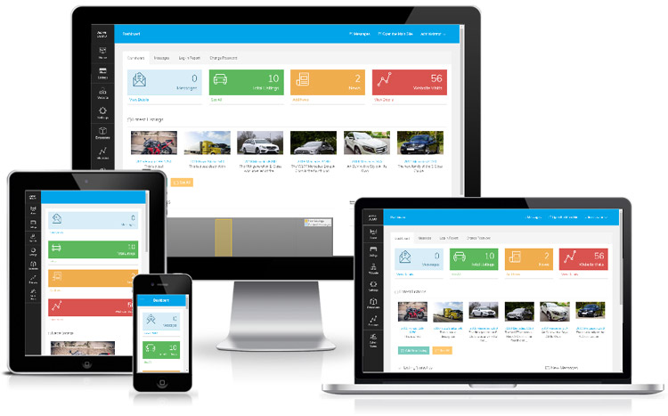 PHP Car Dealer admin panel