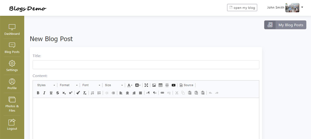 Blog System Updates | Latest Features PHP Multi-User Blog Script