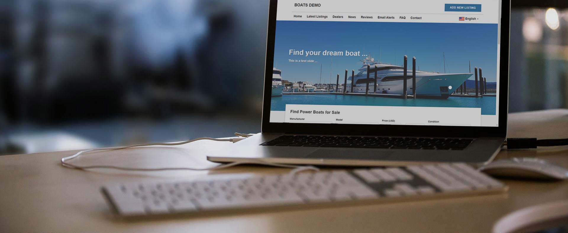 boat portal online demos php boat classifieds script 