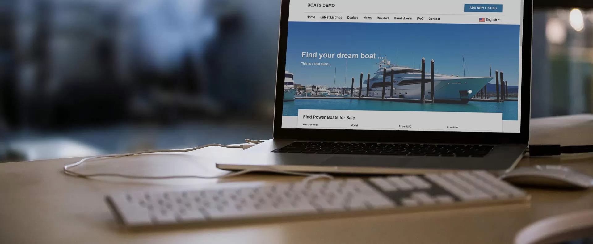 php yacht classifieds script