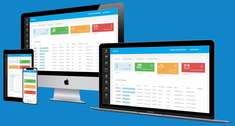 online demos php mysql car rent software