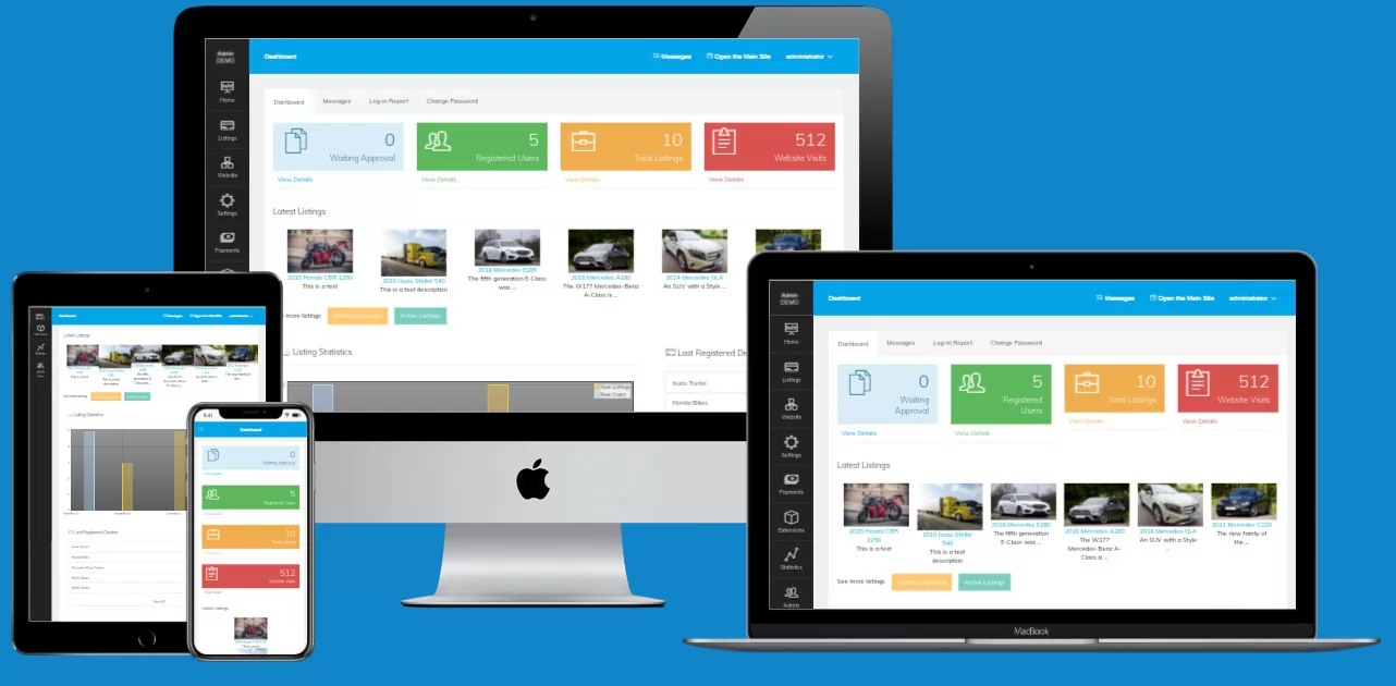 new features car portal script 2021