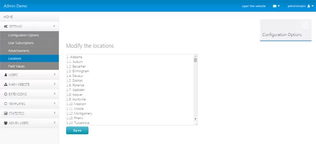 php dating site script changing the locations