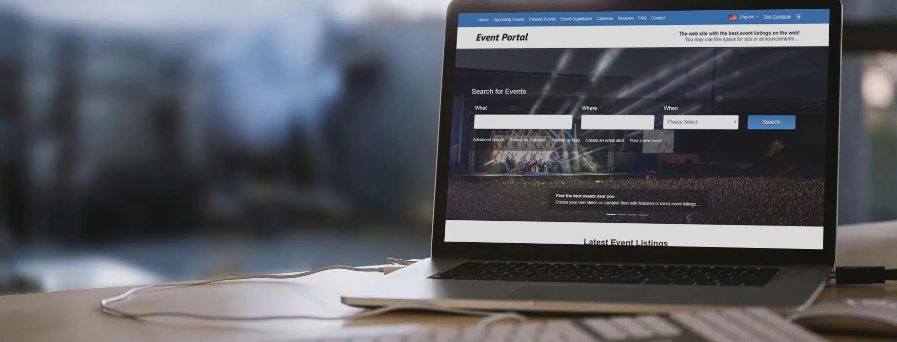 Event Portal features php script