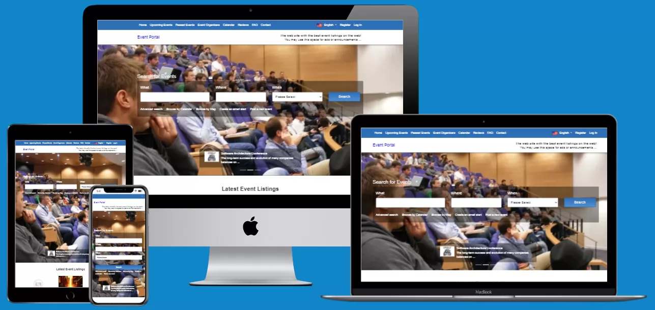 event organizing and ticket selling php script