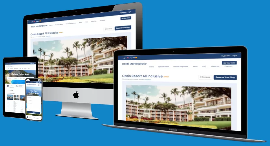 multi hotel php website booking system airbnb