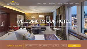 hotel template color theme 1