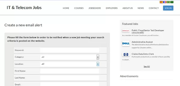 php script job email alerts Job email alerts also for not registered job seekers