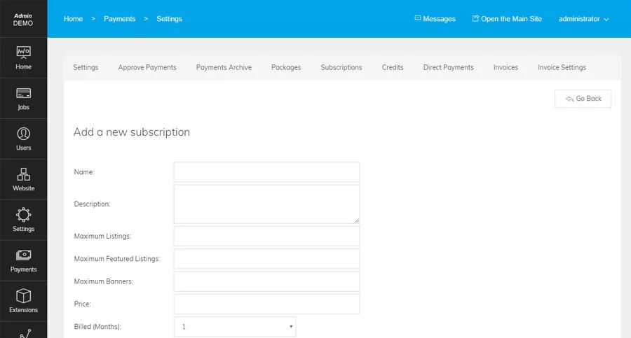php job script adding new subscriptions