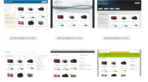 php mall script additional templates