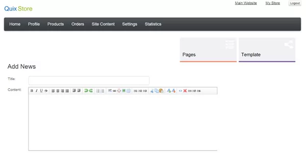 php mall script adding news