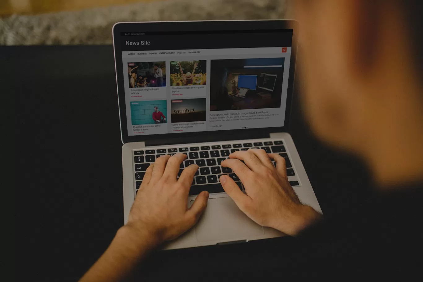 professional news site system php