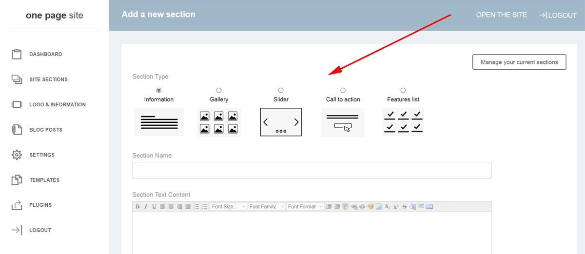 Version 2.0 of our One Page Site script is now available