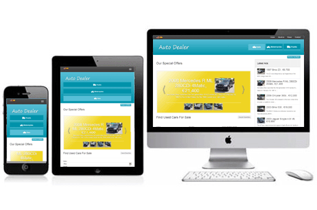 responsive php car dealer script