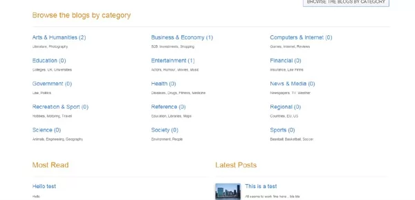 php video blog vlog script browsing the vlogs by category