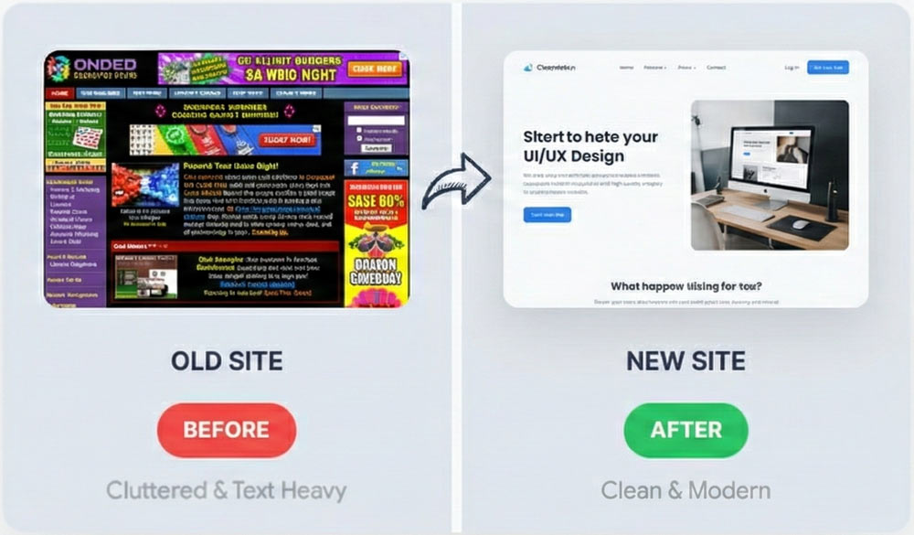 website redesign service agency eu