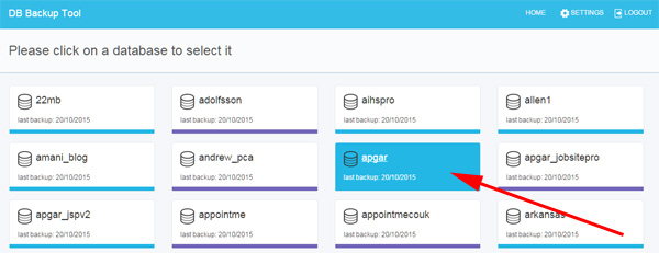 script php libre para crear copias de seguridad bases de datos MySQL 