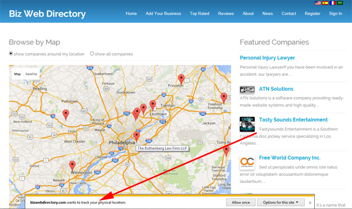 new version 4.2 of our php business directory 