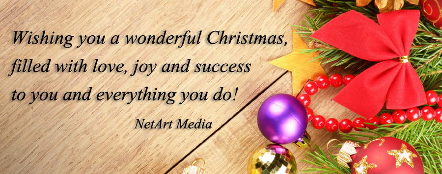 Wishing you a wonderful Christmas ...