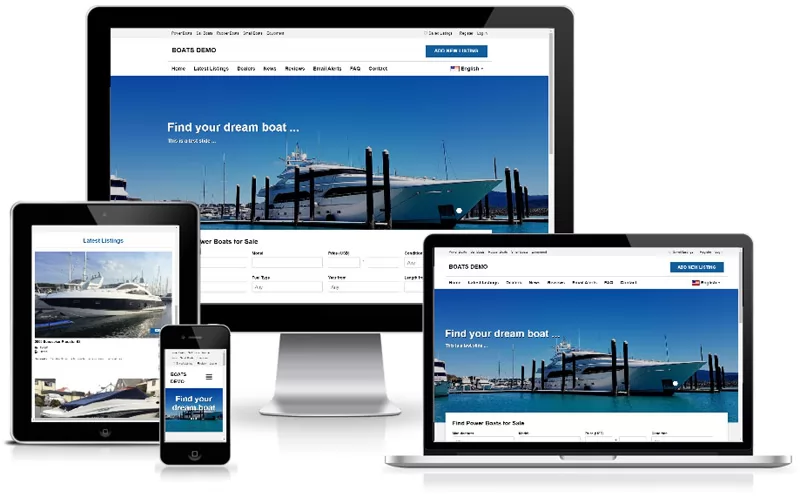 script Portal de Barcos responsivo