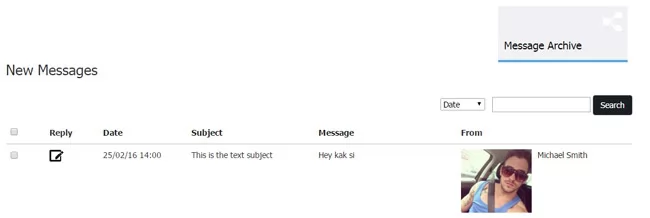 Site de Rencontres PHP: Messagerie privée
