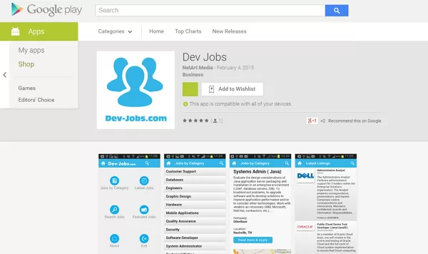 php job script mobile apps android ios