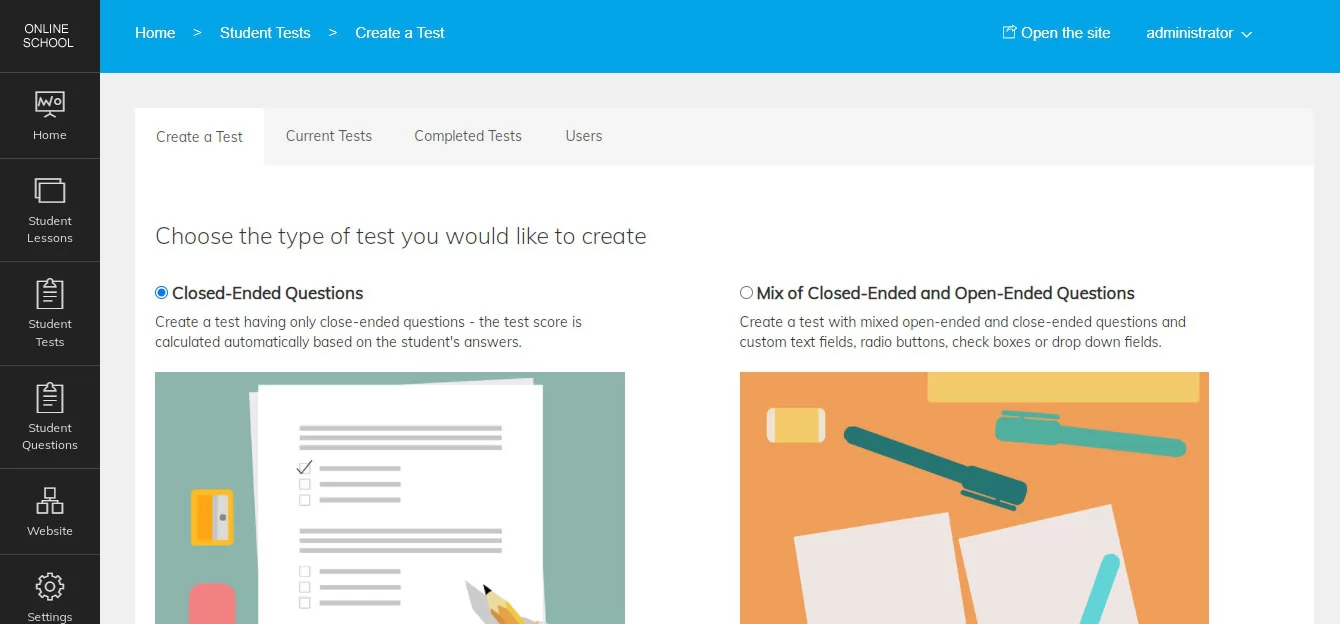 École en Ligne PHP: Créer un nouveau test - Étape 1