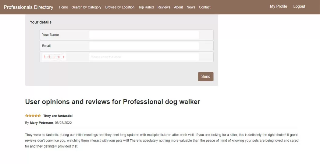 Writing reviews or rating the businesses