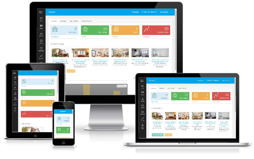PHP Real Estate Agency Administration Panel Demo