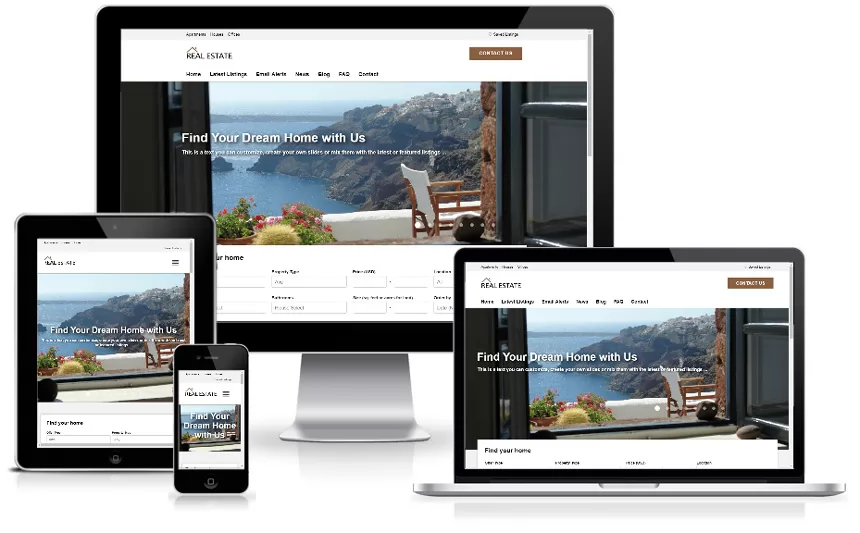 PHP Real Estate Agency Front-End Demo