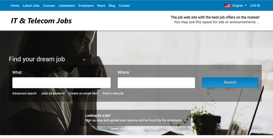 php job script Improvements in the front-end design