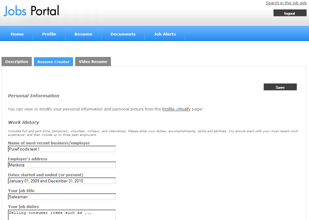 automatic resume creator automatic resume creator