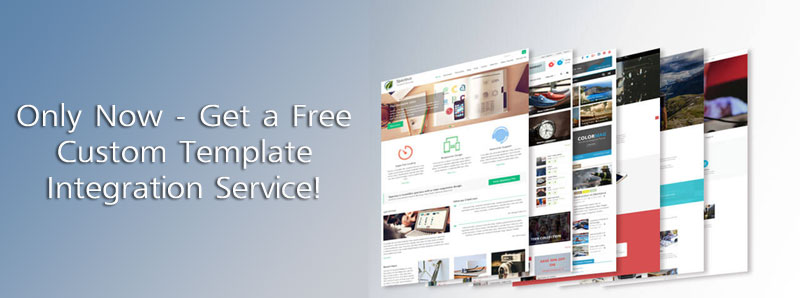  Only in June get a free template integration for several of our products