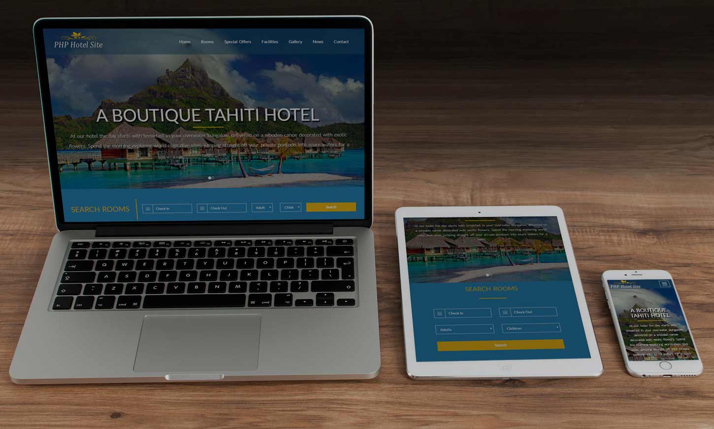  The new version 2.0 of PHP Hotel Site is now available