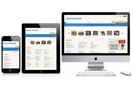 software php de sitios de clasificados responsivo